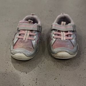 Stride Rite Kids Pink and silver Shoes 5